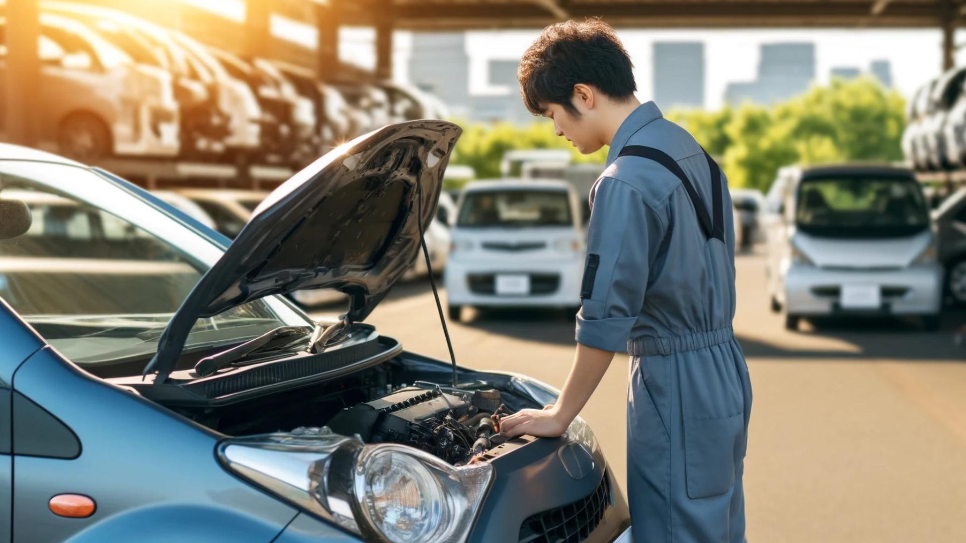 車のメンテナンス